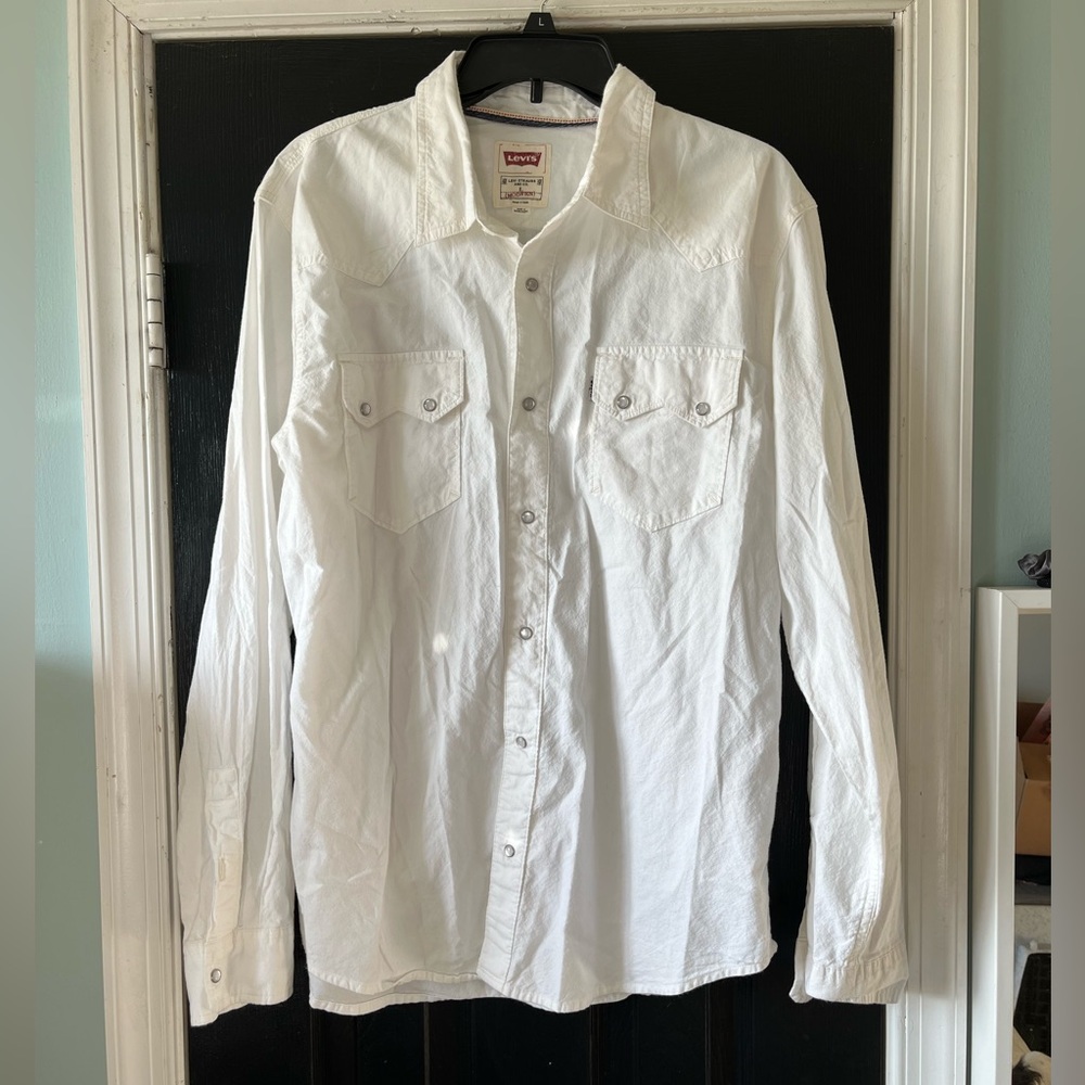 Western Levi 100% Cotton Shirt Size Large